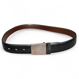 Kenneth Cole Reaction Men’s Reversible Brown Black Belt Size 34 Leather Look